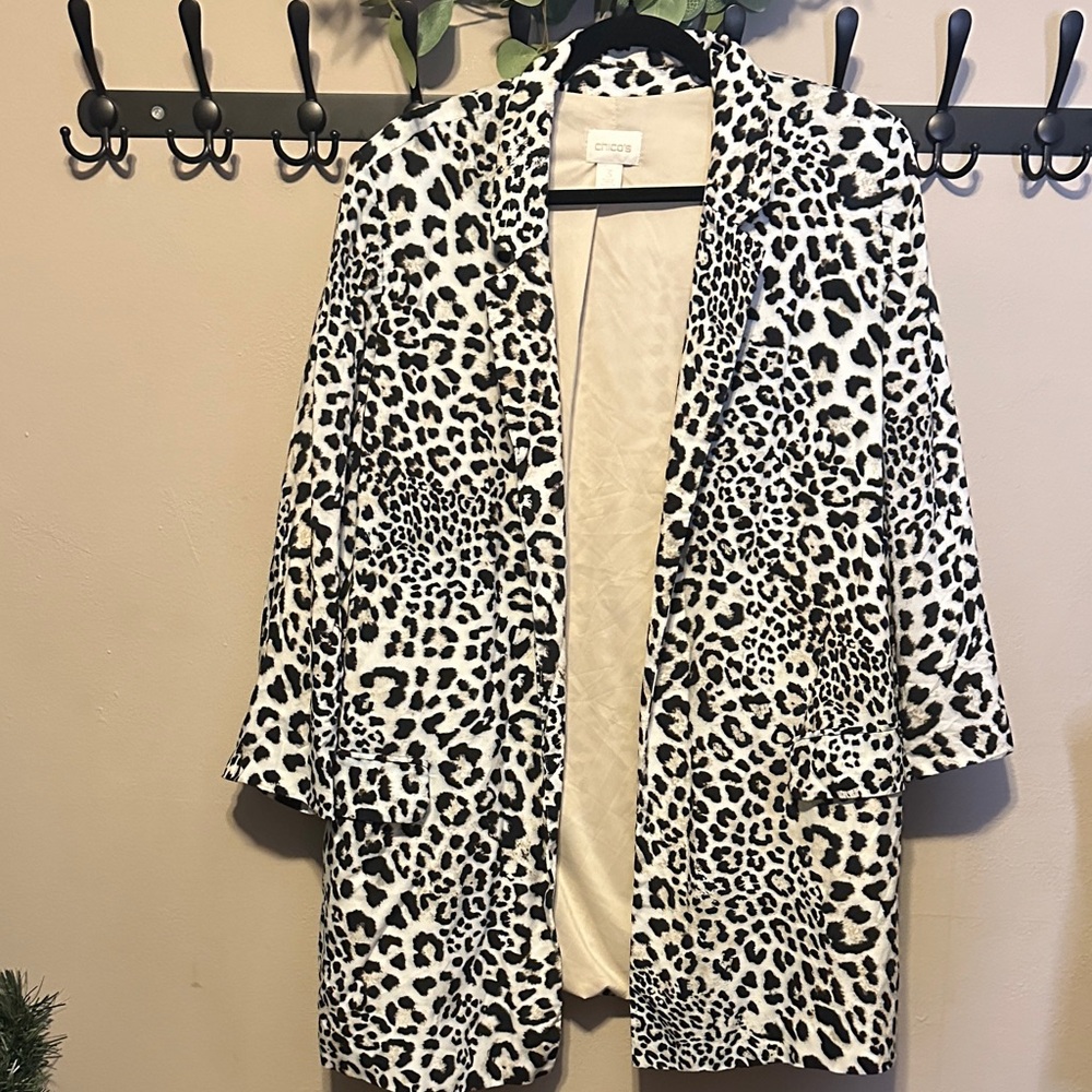 Chico's Elegant Cream Blazer